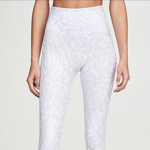 Good american leopard foil leggings sz 1